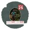 Dark Grey Suede Mat Board for 11x14 Frames - Oval Opening for 8x10 Photos